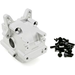 Aluminum Front Transmission Case for Losi 5ive-T/B and Mini (Red)