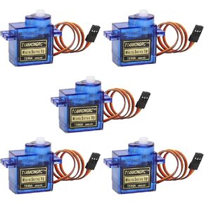 4Pcs SG90 9g Micro Servos for RC Robot Helicopter Airplane Controls Car Boat