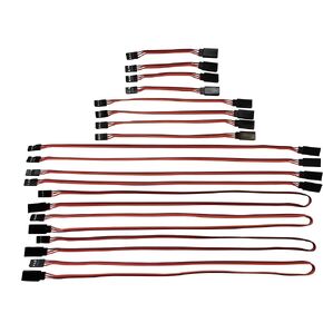 3" 6" 12" 24" JR/Spektrum/Hitec Style Servo Extension Variety Pack - 4 Each 1028 in Saudi Arabia