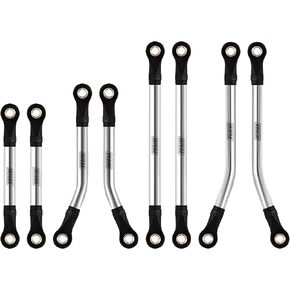 INJORA Stainless Steel Link Set High Clearance Links for TRX4M Upgrade Parts 1/18 RC Crawler Car in Kuwait