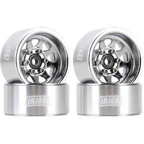 INJORA Stamped Steel 1.0 Beadlock Wheel -3.78mm Offset for Micro Crawlers in Saudi Arabia