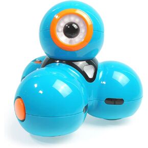 Wonder Workshop Dash – روبوت البرمجة للأطفال بعمر 6 سنوات فما فوق – تنشيط الصوت – التنقل بين الأشياء – 5 تطبيقات برمجة مجانية للعلوم والتكنولوجيا والهندسة والرياضيات – إنشاء مواطنين رقميين واثقين، أزرق in Kuwait