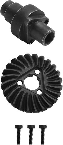 Heavy Duty Bevel Helical Overdrive Gear RC Car Bevel Gear 8T 24T/27T/30T/33T AR44 for 1/10 RC Rock Crawler Axial SCX10 II Axle Portal Spare Parts (24T 8T) in Kuwait