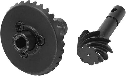 Heavy Duty Bevel Helical Overdrive Gear RC Car Bevel Gear 8T 24T/27T/30T/33T AR44 for 1/10 RC Rock Crawler Axial SCX10 II Axle Portal Spare Parts (24T 8T) in Kuwait