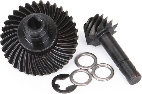 Heavy Duty Bevel Helical Overdrive Gear RC Car Bevel Gear 8T 24T/27T/30T/33T AR44 for 1/10 RC Rock Crawler Axial SCX10 II Axle Portal Spare Parts (24T 8T) in Kuwait