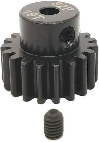 32P Hardened Pinion Gear Set 1/8 inch Hole 12T 13T 14T 15T 16T with Hex Key (Compatible with 0.8 Metric Pitch) in Kuwait