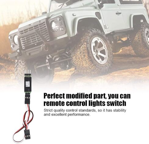 Third Channel Switch Remote Control Car Light Receiver Cord RC Controller Switch Accessory Rc Led in Saudi Arabia