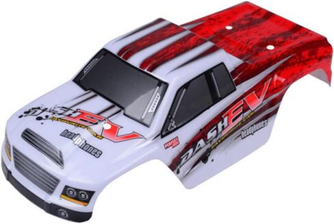 حافظة غطاء هيكل السيارة البديلة من KingVal أجزاء RC متوافقة مع سيارة Wltoys 1/18 A979 RC (أزرق) in Kuwait