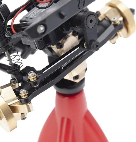 1/24 نموذج محاكاة السيارة المحورية SCX24 90081 قطع غيار السيارات سبائك الألومنيوم ترقية استبدال الأجزاء (قضيب التوجيه عالي التثبيت) in Kuwait