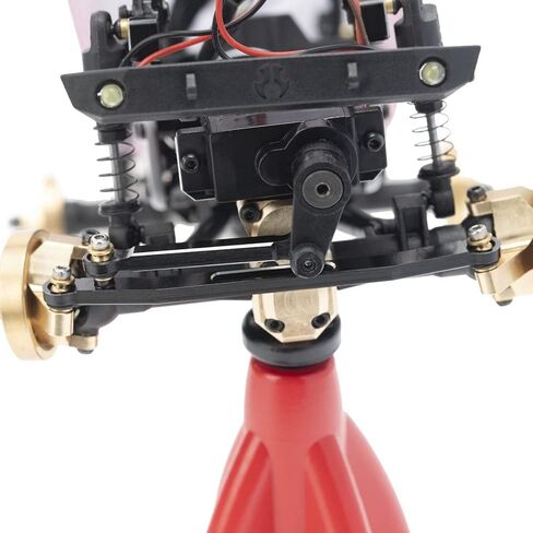 1/24 نموذج محاكاة السيارة المحورية SCX24 90081 قطع غيار السيارات سبائك الألومنيوم ترقية استبدال الأجزاء (قضيب التوجيه عالي التثبيت) in Kuwait