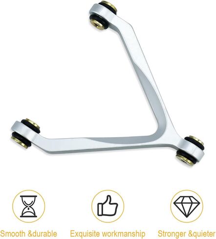 High Clearance Link Set CNC Aluminum Steering Links Fit for Axial SCX24 AXI90081 Deadbolt AXI00004 B17 Chassis Steering Link Kit LWB 133.5mm Black in Saudi Arabia