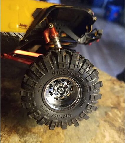 INJORA Stamped Steel 1.0 Beadlock Wheel -3.78mm Offset for Micro Crawlers in Kuwait