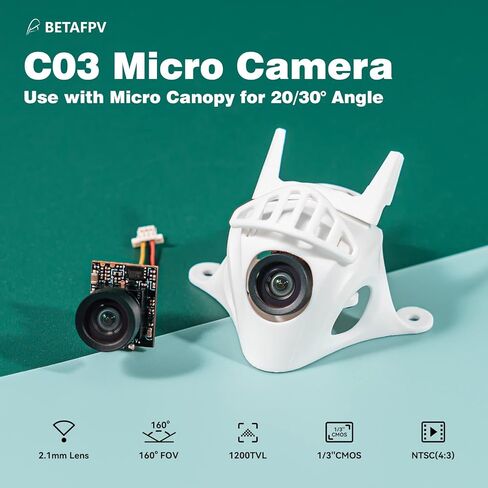 BETAFPV Meteor65 Pro 1S Micro FPV Whoop Drone Quadcopter for FPV Racing Flight Indoor Outdoor with F4 1S 5A Flight Controller 0802SE 19500KV Motor 35mm 3-Blade Propellers C03 Camera - ELRS in Saudi Arabia