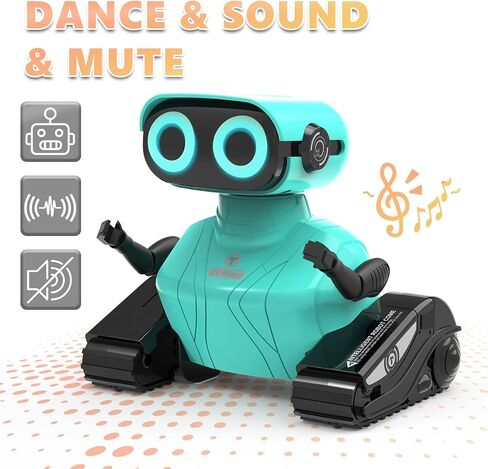 GILOBABY Remote Control Robot Toy for Kids 3-5, Blue in Kuwait