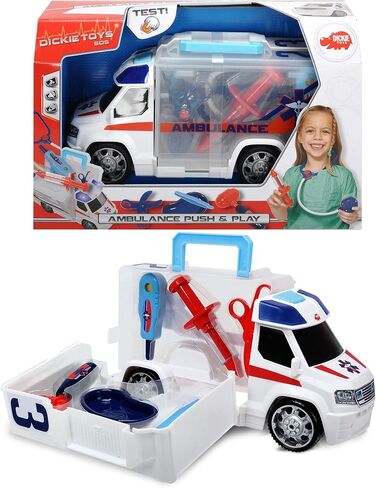 Dickie Toys Push and Play SOS Rescue Ambulance in Saudi Arabia