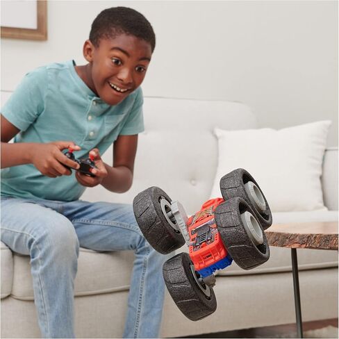 Air Hogs Super Soft, Flippin’ Frenzy, 360 Spinning Action, 2-in-1 Stunt Vehicle Remote Control Car, Kids Toys for Kids 4 and up in Kuwait