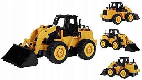 Top Race 5 Channel Fully Functional Rc Excavator Remote Control Construction Vehicles Kids Size Designed for Small Hands - Rc Construction Vehicles (Excavator) in Saudi Arabia