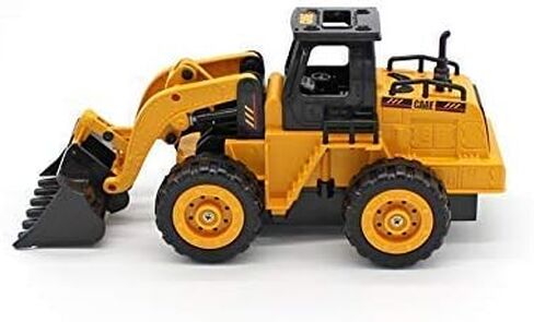 Top Race 5 Channel Fully Functional Rc Excavator Remote Control Construction Vehicles Kids Size Designed for Small Hands - Rc Construction Vehicles (Excavator) in Saudi Arabia