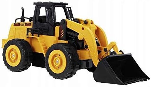 Top Race 5 Channel Fully Functional Rc Excavator Remote Control Construction Vehicles Kids Size Designed for Small Hands - Rc Construction Vehicles (Excavator) in Saudi Arabia