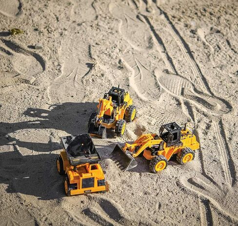 Top Race 5 Channel Fully Functional Rc Excavator Remote Control Construction Vehicles Kids Size Designed for Small Hands - Rc Construction Vehicles (Excavator) in Saudi Arabia