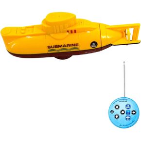 GoolRC Mini RC Submarine Remote Control Boat Waterproof Diving Toy Gift for Kids Boys and Girls (Blue)