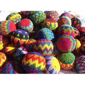 Funny Guy Mugs Footbag Set (3 Pack) – Handmade in Guatemala Crochet Hacky Kick Sack Balls – Footbag Juggling Balls for Outdoor Play, Party Games & Coordination Training in Saudi Arabia