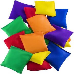 12 Pack Nylon Bean Bags Fun Sports Outdoor Family Games Bean Bag Toss Carnival Toy Bean Bag Toss Game in Saudi Arabia