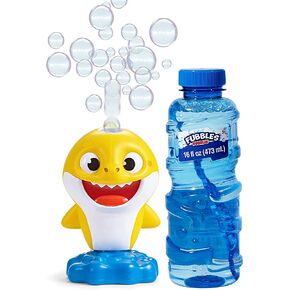BLUEY NO Spill Musical Bubble Machine | Bubble Toy for Baby, Toddlers and Kids | Amazon Toys Exclusive with 16 oz of Extra Bubble Solution (Bubble Solution Bottle Colors Will Vary) in Saudi Arabia
