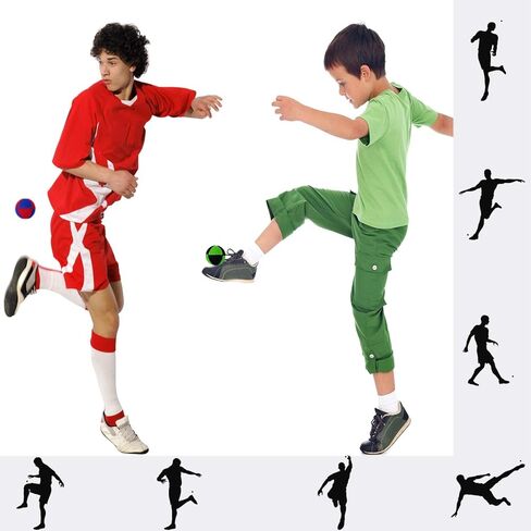 6 قطع من حقائب القدم كرات العلب و 8 ألواح مملوءة بالرمال و حقيبة تخزين للمبتدئين و المراهقين المهرة، ألوان متنوعة in Kuwait