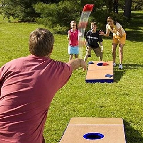 12 Pack Nylon Bean Bags Fun Sports Outdoor Family Games Bean Bag Toss Carnival Toy Bean Bag Toss Game in Saudi Arabia