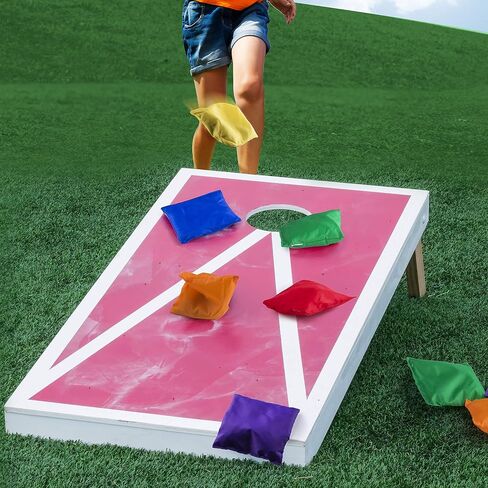12 Pack Nylon Bean Bags Fun Sports Outdoor Family Games Bean Bag Toss Carnival Toy Bean Bag Toss Game in Saudi Arabia