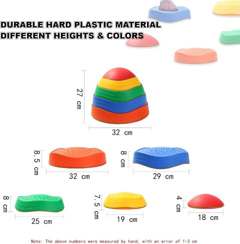 Fanboxk Stepping Stones for Kids,Non-Slip Toddler Sensory Toy in Kuwait