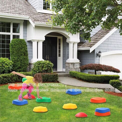 Fanboxk Stepping Stones for Kids,Non-Slip Toddler Sensory Toy in Kuwait