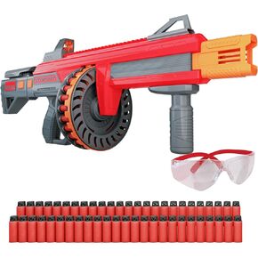 Dart Zone Max Tomcat Ultimate Superdrum Dart Blaster مجموعة مكونة من 58 قطعة in Kuwait