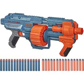 Nerf Elite 2.0 Shockwave RD-15 Dart Blaster, 30 Nerf Elite Darts, 15-Dart Rotating Drum, Kids Outdoor Toys for 8 Year Old Boys & Girls and Up in Saudi Arabia