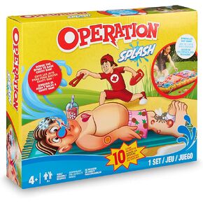 Hasbro Operation Splash Game – Family Game for Your Yard – More Water, More Fun! in Saudi Arabia