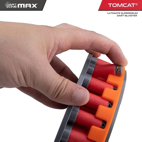 Dart Zone Max Tomcat Ultimate Superdrum Dart Blaster مجموعة مكونة من 58 قطعة in Kuwait