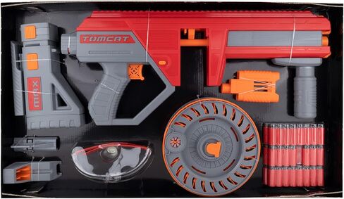 Dart Zone Max Tomcat Ultimate Superdrum Dart Blaster مجموعة مكونة من 58 قطعة in Kuwait
