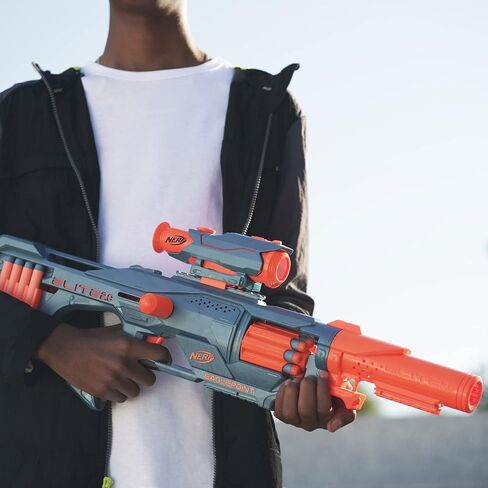 Nerf Elite 2.0 Eaglepoint RD-8 Blaster - 8-Dart Drum, Detachable Scope and Barrel, 16 Official Elite Darts, Bolt Action in Saudi Arabia