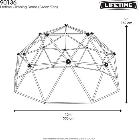Lifetime Geometric Dome Climber Play Center, Earthtone in Saudi Arabia