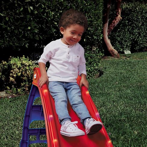 Little Tikes Light-Up First Slide for Kids Indoors/Outdoors , Red in Saudi Arabia