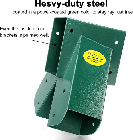 BETOOLL A-Frame 2 Brackets Swing Set Bracket with Mounting Hardware (Green) in Kuwait