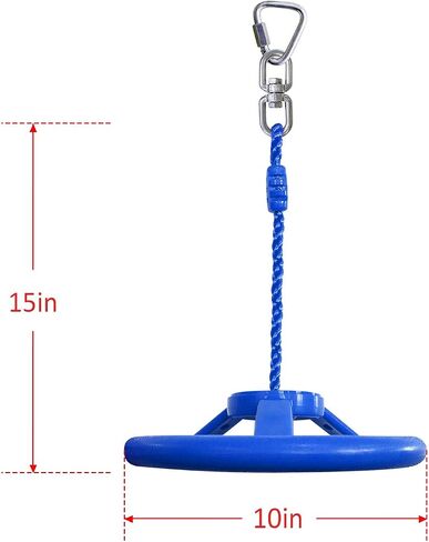 Rainbow Craft 3-Pack Kids Ninja Monkey Bars - Trapeze Swing Bars for Ninja Obstacle Course Attachments - 3pc of Blue, Red & Green Color in Saudi Arabia
