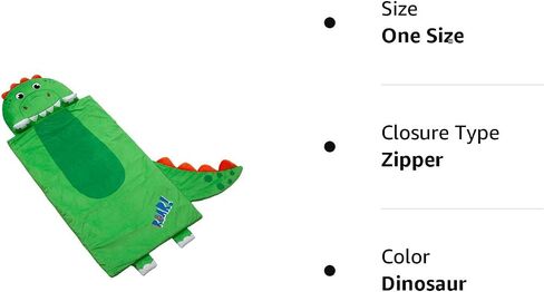Kid's Nap Buddies Character Preschool Nap Mat, Toddler Sleeping Bag with Pillow for Daycare, Ages 3+ in Kuwait
