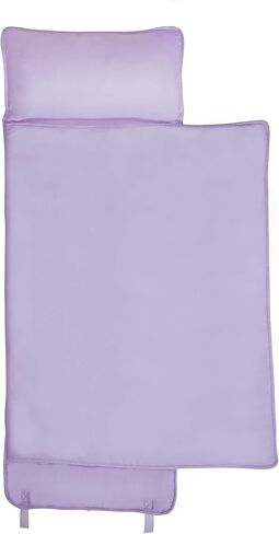 EVERYDAY KIDS Toddler Nap Mat with Removable Pillow -Fire Police Rescue- Carry Handle Fastening Straps Closure, Rollup Design, Soft Microfiber for Preschool, Daycare, Sleeping Bag -Ages 2-6 Years in Saudi Arabia