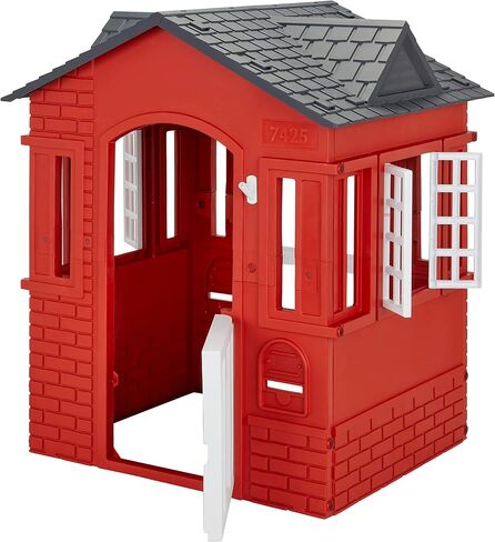 Little Tikes Cape Cottage Playhouse with Working Doors, Windows, and Shutters - Tan in Saudi Arabia