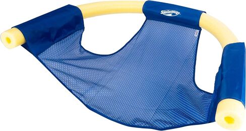 SwimWays Mesh Floating Pool Chair Noodle Slings (4 Pack), Swimming Pool Accessories & Water Toys, Pool Noodle Not Included in Saudi Arabia