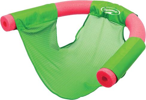 SwimWays Mesh Floating Pool Chair Noodle Slings (4 Pack), Swimming Pool Accessories & Water Toys, Pool Noodle Not Included in Saudi Arabia