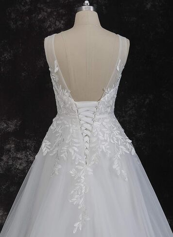 Wedding Dress for Bride 2020,Beach Vintage A Line Backless Boho Lace Summer Wedding Dresses Women Plus Size Wedding Dress in Saudi Arabia