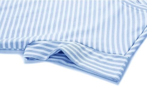 MEROKEETY Women's Summer Striped Short Sleeve T Shirt Dress Casual Tie Waist with Pockets in Saudi Arabia